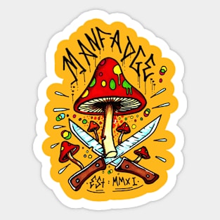 MANFADGE CREST Sticker